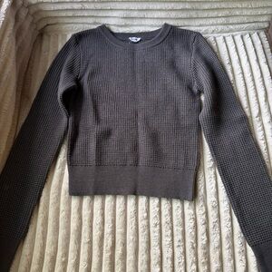 Garage Women's Charcoal Crew Neck Sweater